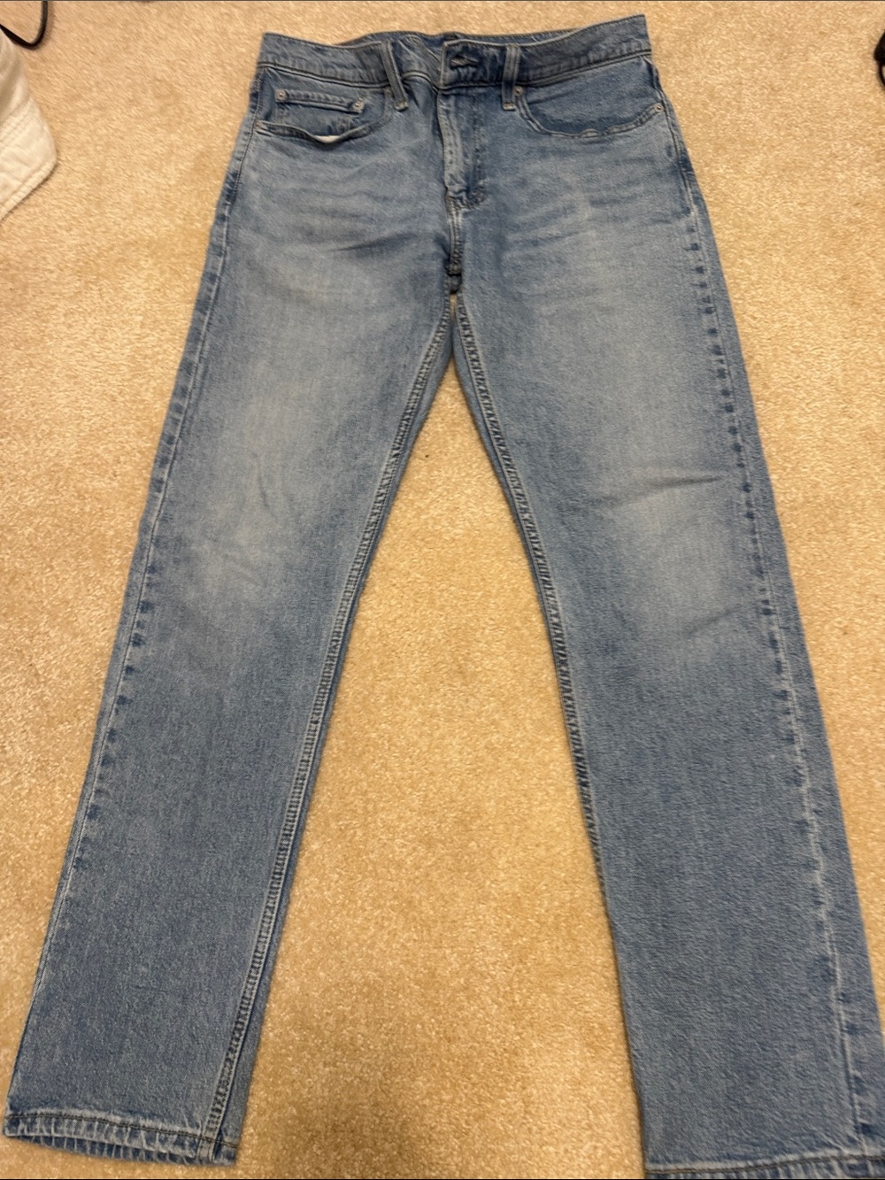 Levi's 502 Men's Light Blue Straight Jeans 32x32